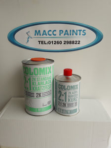 1.5L 2K COLOMIX KIT 1L 2K MS CLEARCOAT + 0.5L 2K MS FAST HARDENER