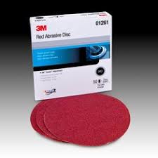 3M 51202 P40 RED HOOKIT DISCS 7H (x50)