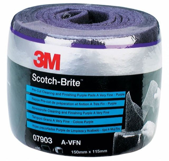 3M 07903 SCOTCH-BRITE ROLL PURPLE (x1 ROLL)