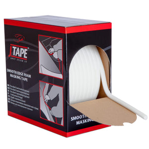 JTAPE SMOOTH EDGE FOAM MASKING TAPE 13MM X 50M